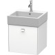 Тумба белый матовый 48,4 см Duravit Brioso  BR405201018