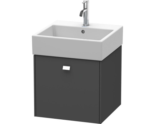 Тумба графит матовый 48,4 см Duravit Brioso BR405201049