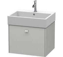 Тумба бетонно-серый матовый 58,4 см Duravit Brioso BR405300707