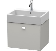 Тумба бетонно-серый матовый 58,4 см Duravit Brioso BR405301007