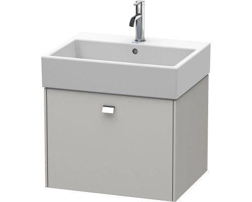 Тумба бетонно-серый матовый 58,4 см Duravit Brioso BR405301007