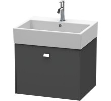 Тумба графит матовый 58,4 см Duravit Brioso BR405301049