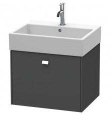 Тумба графит матовый 58,4 см Duravit Brioso BR405301049