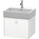 Тумба белый матовый 58,4 см Duravit Brioso BR405301818