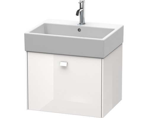 Тумба белый глянец 58,4 см Duravit Brioso BR405302222