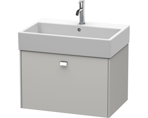 Тумба бетонно-серый матовый 68,4 см Duravit Brioso BR405401007