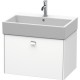 Тумба белый матовый 68,4 см Duravit Brioso BR405401018