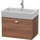 Тумба орех 68,4 см Duravit Brioso BR405401079