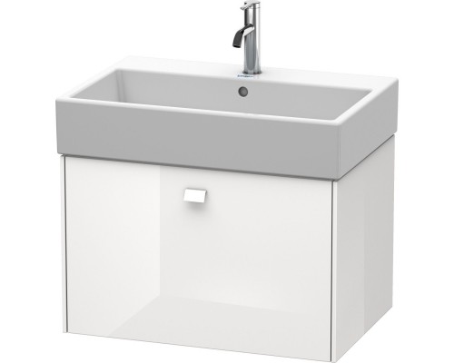 Тумба белый глянец 68,4 см Duravit Brioso BR405402222