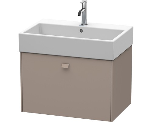 Тумба базальт матовый 68,4 см Duravit Brioso BR405404343