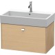 Тумба дуб 78,4 см Duravit Brioso BR405501030