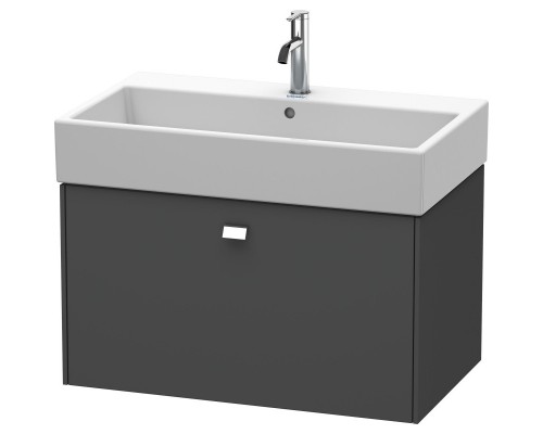 Тумба графит матовый 78,4 см Duravit Brioso BR405501049