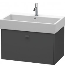 Тумба графит матовый 78,4 см Duravit Brioso BR405504949