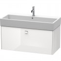 Тумба белый глянец 98,4 см Duravit Brioso BR405601022 Тумба белый глянец 98,4 см Duravit Brioso BR405601022