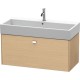 Тумба дуб 98,4 см Duravit Brioso BR405601030