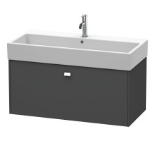 Тумба графит матовый 98,4 см Duravit Brioso BR405601049