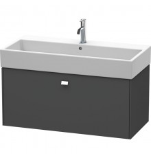 Тумба графит матовый 98,4 см Duravit Brioso BR405601049