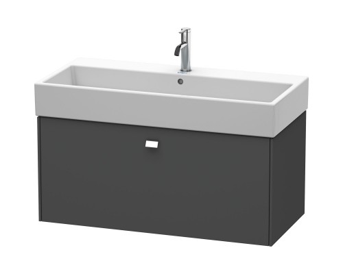 Тумба графит матовый 98,4 см Duravit Brioso BR405601049