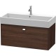 Тумба каштан 98,4 см Duravit Brioso BR405601053