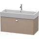 Тумба лен 98,4 см Duravit Brioso BR405601075