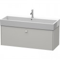 Тумба бетонно-серый матовый 118,4 см Duravit Brioso BR405700707 Тумба бетонно-серый матовый 118,4 см Duravit Brioso BR405700707