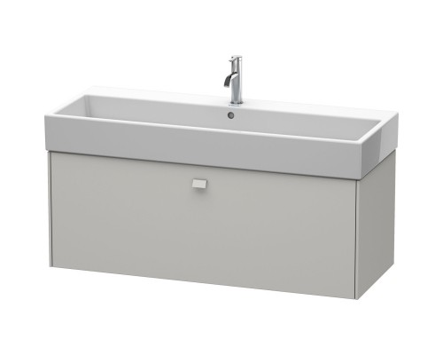 Тумба бетонно-серый матовый 118,4 см Duravit Brioso BR405700707