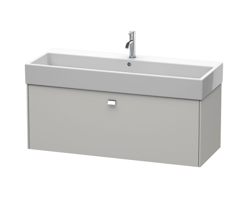 Тумба бетонно-серый матовый 118,4 см Duravit Brioso BR405701007