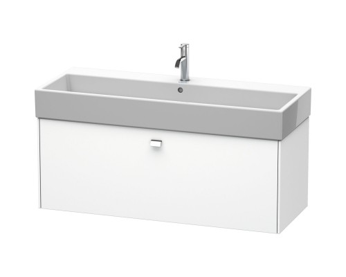 Тумба белый матовый 118,4 см Duravit Brioso BR405701018