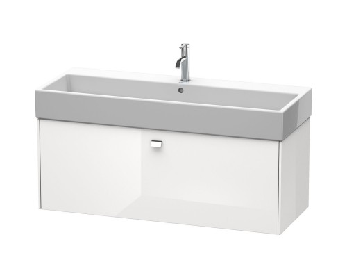 Тумба белый глянец 118,4 см Duravit Brioso BR405701022