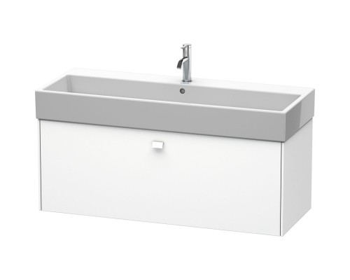 Тумба белый матовый 118,4 см Duravit Brioso BR405701818