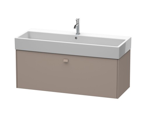 Тумба базальт матовый 118,4 см Duravit Brioso BR405704343