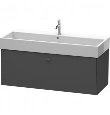 Тумба графит матовый 118,4 см Duravit Brioso BR405704949