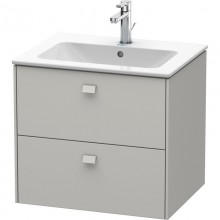Тумба бетонно-серый матовый 62 см Duravit Brioso BR410100707
