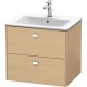 Тумба дуб 62 см Duravit Brioso BR410101030