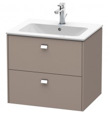 Тумба базальт матовый 62 см Duravit Brioso BR410101043