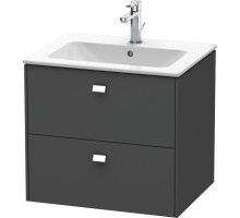 Тумба графит матовый 62 см Duravit Brioso BR410101049