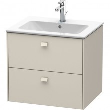 Тумба тауп матовый 62 см Duravit Brioso BR410109191