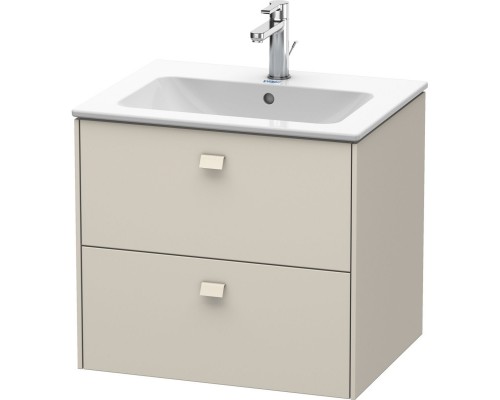 Тумба тауп матовый 62 см Duravit Brioso BR410109191