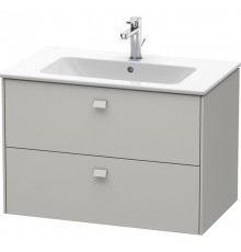 Тумба бетонно-серый матовый 82 см Duravit Brioso BR410200707