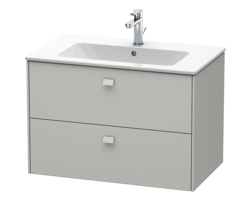 Тумба бетонно-серый матовый 82 см Duravit Brioso BR410200707