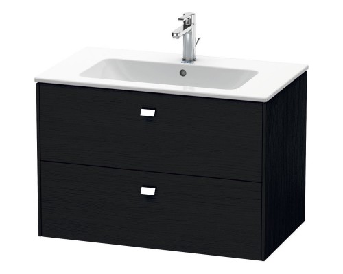 Тумба черный дуб 82 см Duravit Brioso BR410201016