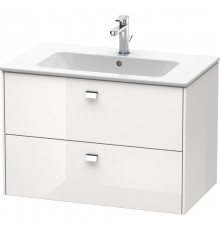 Тумба белый глянец 82 см Duravit Brioso BR410201022