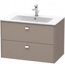 Тумба базальт матовый 82 см Duravit Brioso BR410201043