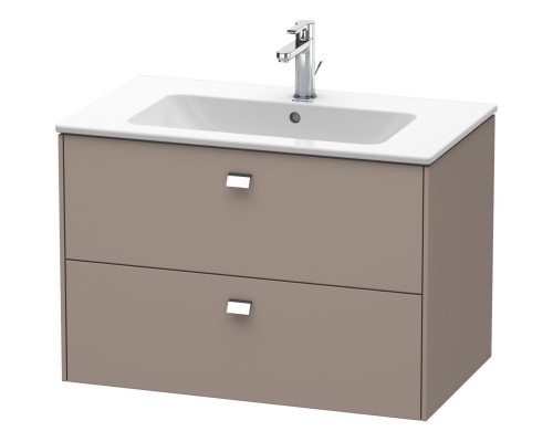 Тумба базальт матовый 82 см Duravit Brioso BR410201043