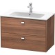 Тумба орех 82 см Duravit Brioso BR410201079