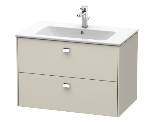 Тумба тауп матовый 82 см Duravit Brioso BR410201091