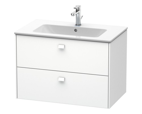 Тумба белый матовый 82 см Duravit Brioso BR410201818