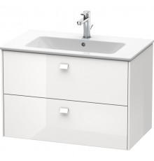 Тумба белый глянец 82 см Duravit Brioso BR410202222