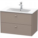 Тумба базальт матовый 82 см Duravit Brioso BR410204343 Тумба базальт матовый 82 см Duravit Brioso BR410204343