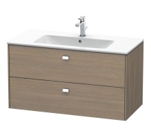 Тумба серый дуб 102 см Duravit Brioso BR410301035